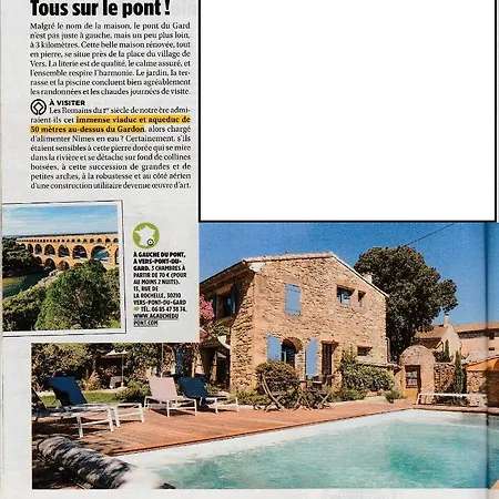 Casa de hóspedes A Gauche Du Pont Vers-Pont-du-Gard